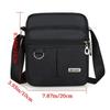 Casual Small Women's Shoulder Bag Multifunctional Coin Purse Wallet Nylon Waterproof Messenger Bag Mobile Phone Crossbody Bags
