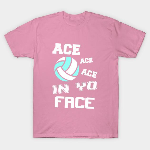 T Shirt Women Ace Ace In Yo Face Harajuku Print Kawaii Tshirt Summer Short Sleeve Female T-Shirt Top Tee