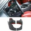 Carbon Fiber Steering Wheel Base Upper Trim for Dodge Challenger/Charger 2015+