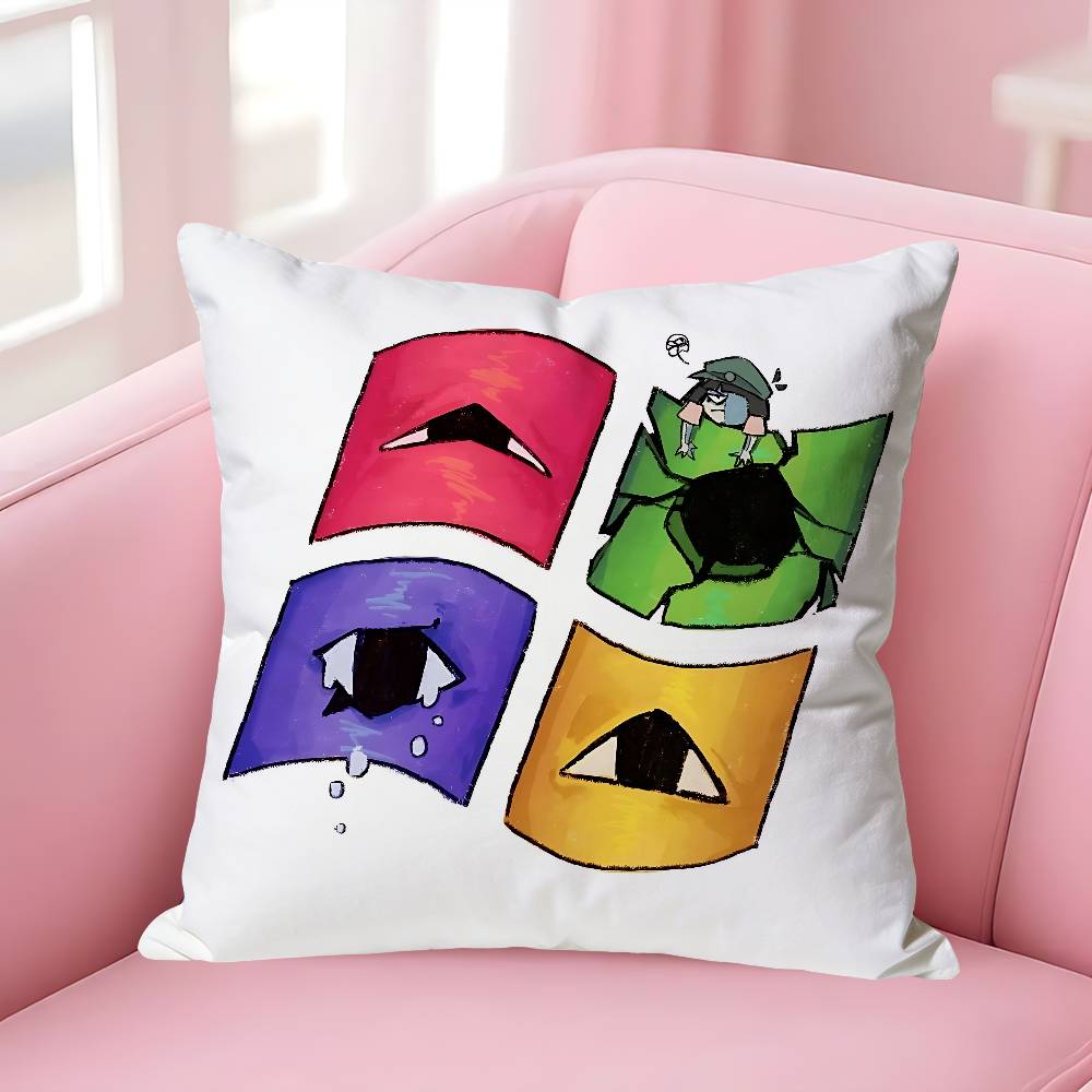 JJoel G EEna Various Sizes Square Pillow Case For Car Home Bedchamber Decor Custom Valentine gift