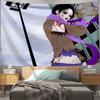 Classic NANA Manga Character Tapestry, Retro Japanese Anime Wall Hanging for Living Room Bedroom Esports Room Decor