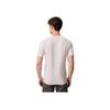 Calvin Klein Casual Commuting Letter Slim Fit Short Sleeve T-Shirt Men Tops Milk-White J322702