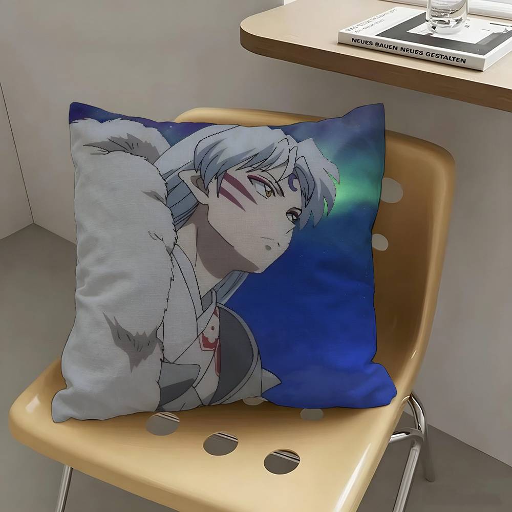 1pc Sesshomaru Pillow Case Fashion Square Pillowcase Bedroom Sofa Room Ins Decoration Leisure