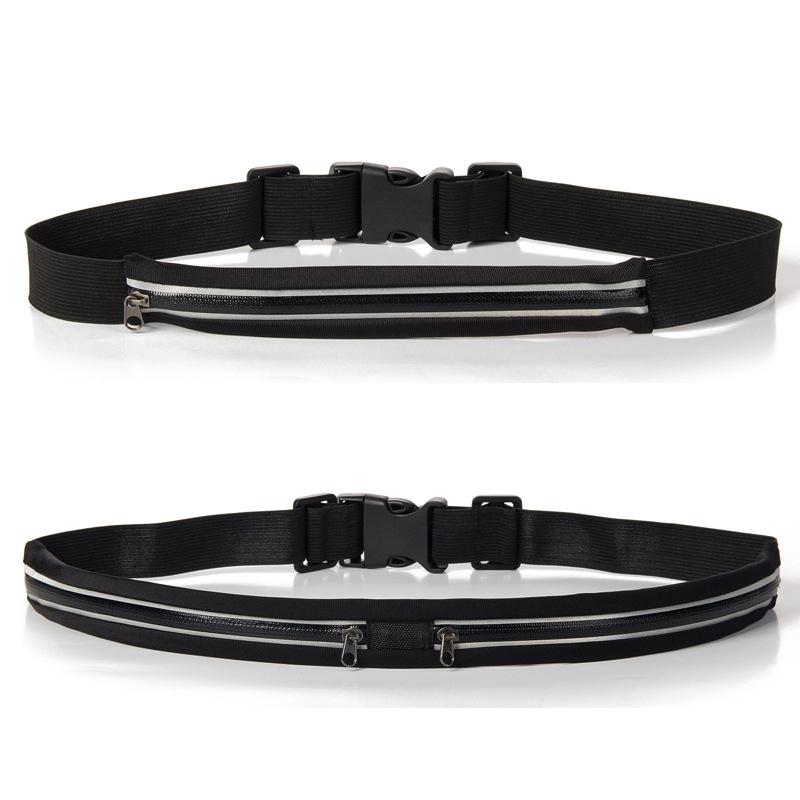 Поясная сумка с двойным карманом — фото 6