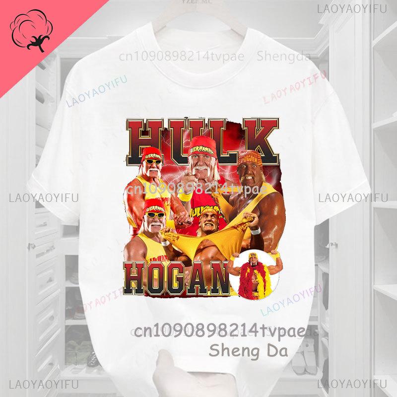 Hulkhogan Angel Tribute Tee Wrestling Legend Rip Camiseta See You At The Main Event In Heaven Hulkaunisexia Memorial Cotton Tshirt