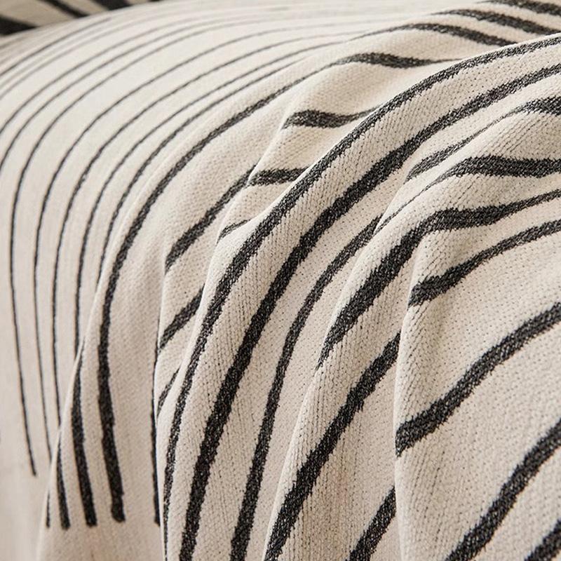 Leichter Luxusstil Einfach Modern Sofaüberwurf Wohnzimmer 3-Sitzer Sofaschutz Staubdicht Vier Jahreszeiten Universal Maschinenwaschbar