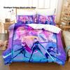 Juego de Cama Kpop Demon Hunters Individual Twin Matrimonial Queen King Tamaño Juego de Cama para Habitación Infantil Fundas Nórdicas Juegos de Sábanas Anime