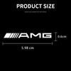 2/5/10 ks Náhodné samolepky do interiéru auta Styling emblému volantu pro Mercedes Benz AMG GLE GLS GLC CLA GLB ML W204 W206 W205 W212 W203