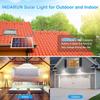 Solar Motion Light 5 Modes, 3000LM, Waterproof Indoor Outdoor Pendant Light for Porch, Garage, Gazebo, Chicken Coop