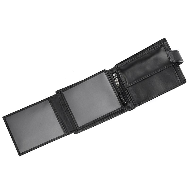 High Fashion top layer cowhide coin purse men genuine leather male wallets business designer male purse short trifold wallets
