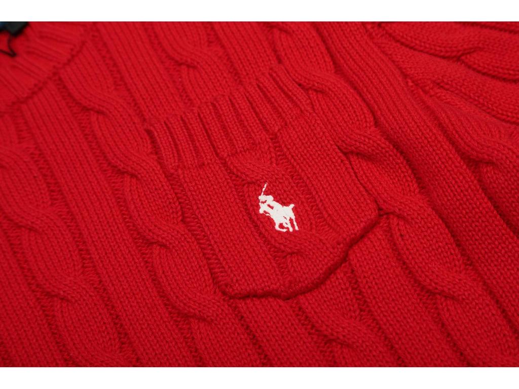 Unisex Rundhalsad Stickad Topp med Broderad Liten Häst och Ficka – Lös Passform, Högkvalitativ Parstil Kortärmad