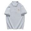 New Summer Style Men's Polo Shirt Casual Short-sleeved Loose Lapel T-shirt for Men