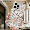 Phone Case: 2D flat suitable for iPhone 18 17 16 15 14 13 Pro, transparent corners for drop protection, long haired girl, Christmas and Halloween gift