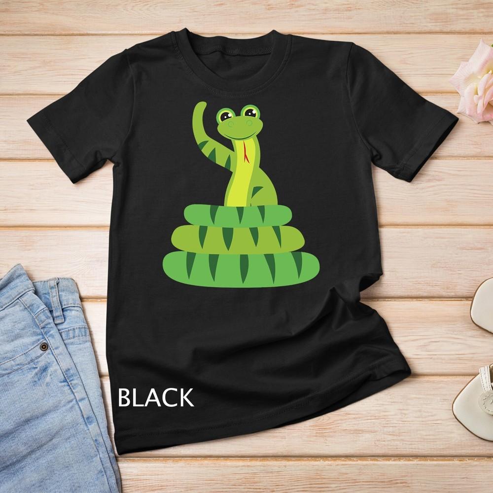 

Kids Funny Boa Python Reptile Snake Boys Girls and T Shirt Unisex T-shirt 3XL
