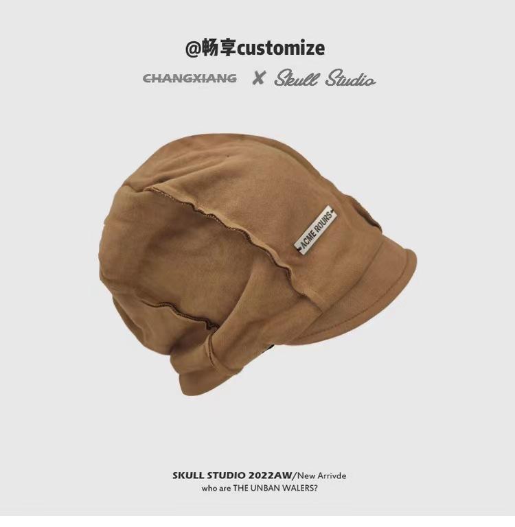 

Японские многослойные шапки, дети показывают свои лица, маленькие простые шапки-ободки, защитные наушники, теплые шапки для ушей, большая окружность головы One size