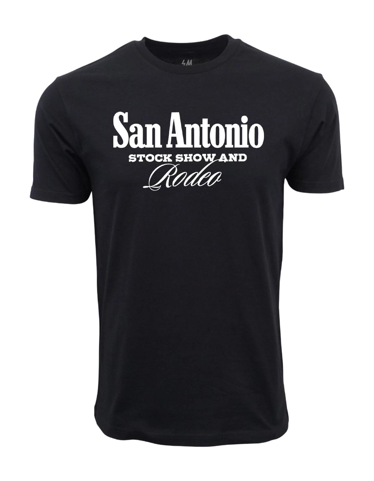 Unisex Adult Casual Graphic San Antonio Stock Show And Rodeo Graphi... XXXL