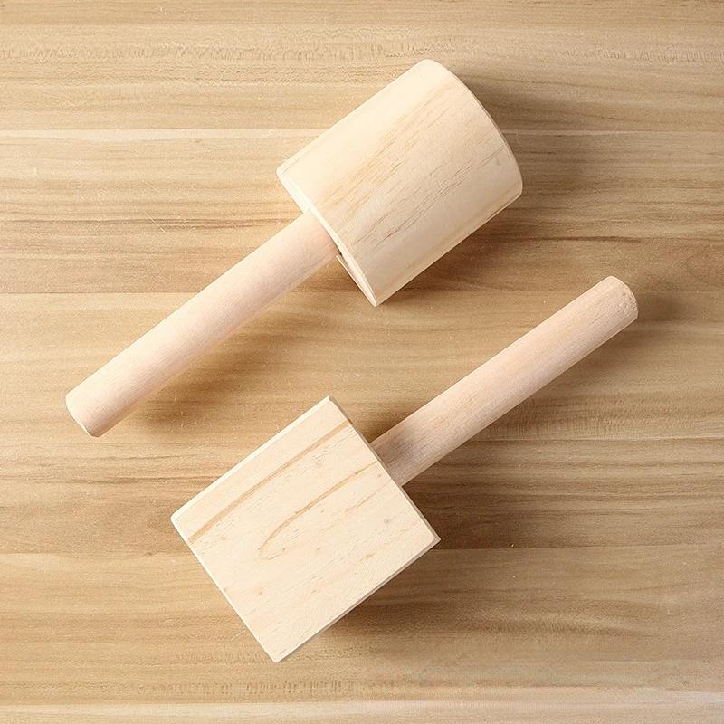 Keramik Massivholz Klatschbrett Weiche Tonwaren Hochwertiger Holzklopfer mit Zahn Professionelles Töpferwerkzeug