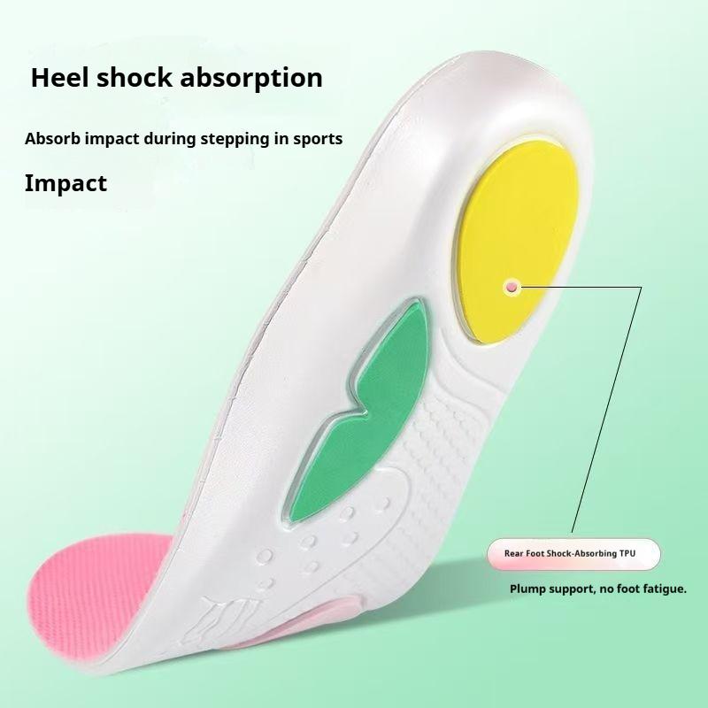 1Pair/2Pair Arch Support Orthopedic Shoes Insoles Unisex Shock-absorbing Sports Insole Baskets Breathable Deodorizing Shoe Pad