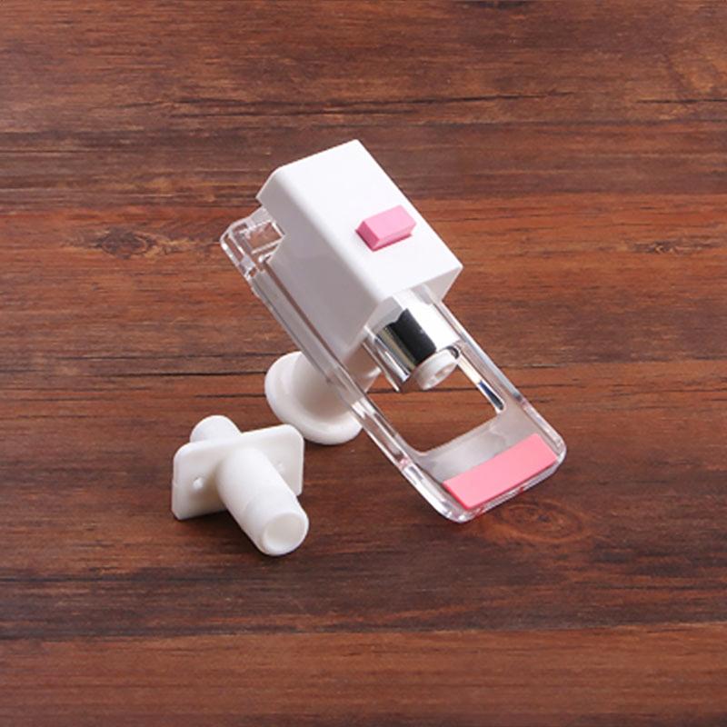 2 Pcs Replacement Faucet Spout for Water Dispenser with Two Water Valves Durable Blue and Red Pack Easy to Operate