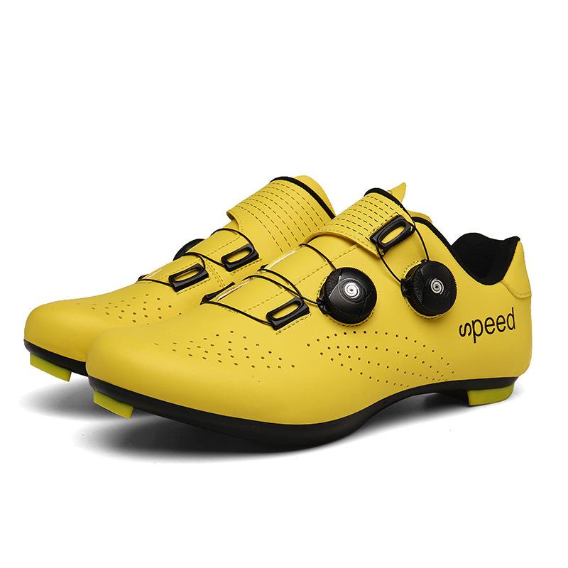 2025 outdoor men's and women's shoes new mountain bike power road lock bicycle hard sole nylon cycling shoes