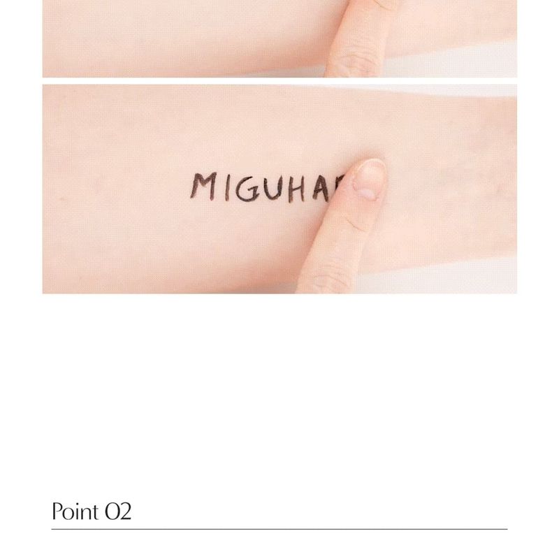MIGUHARA - Love Vegan Easy Drawing Brush Eye Liner - 2 Colors