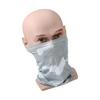 Sunscreen Neck Gaiter Ice Silk Nylon Quick Dry Unisex Face Scarf Cover for Running Walking Cycling