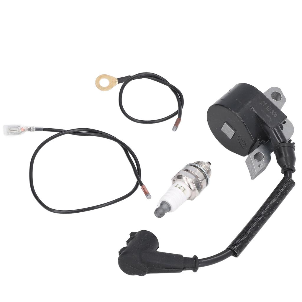 Ignition Coil Chainsaw Ignition Coil Module with Spark Plug and Wires