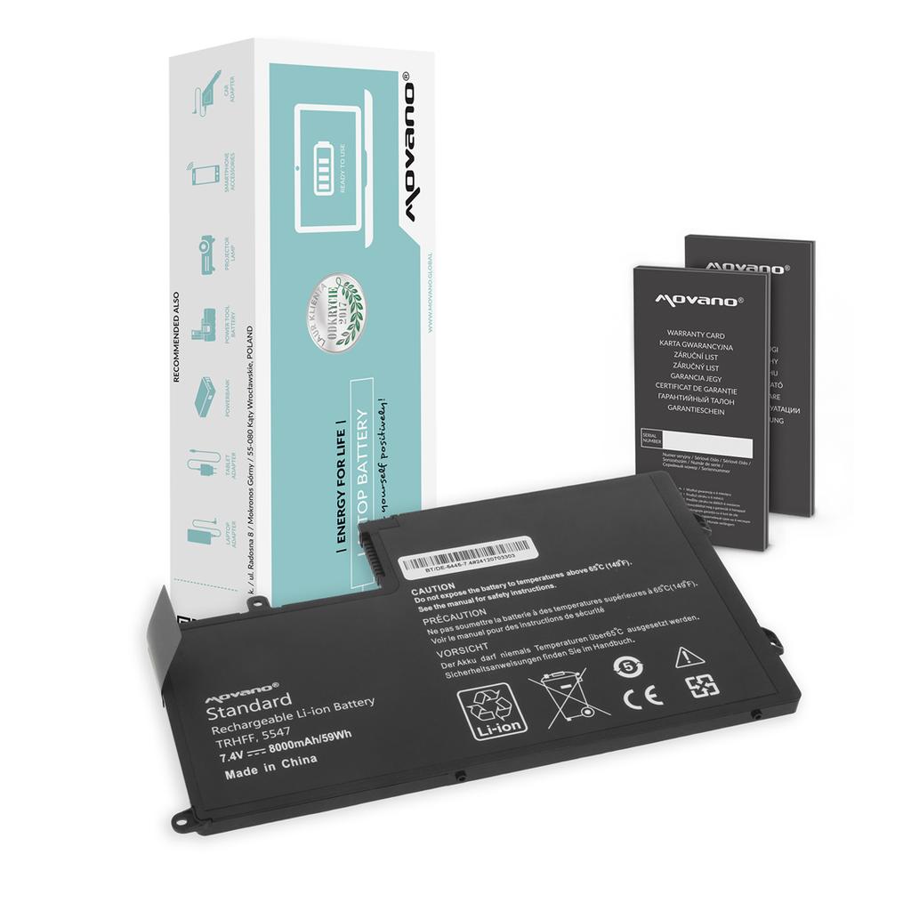 Battery 0PD19 for Dell Inspiron 14 5445 - 7.4V