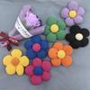 Flores Para Manualidades 10pc Flower Filling Cotton Handmade Fabric Padded Appliques Headwear Hairpin Patches Crafts DIY