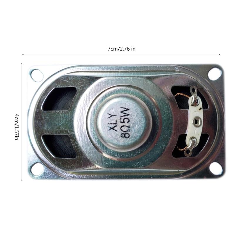 5W 8Ohm Speaker 40x70mm Horn Shape Replacement Loudspeaker Electronic Multimedia Portable Speaker Amplifier Loudspeaker