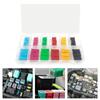 36Pcs Low and Tall/Standard Profiles Box Shape Fuses 20A 30 40 50A 60A 80A Car Cartridge Fuses for Trucks Car