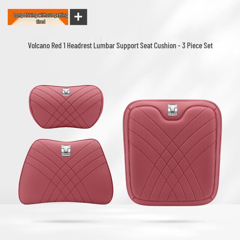 Tank 300 Car Neck Pillow & Seat Lumbar Support Set