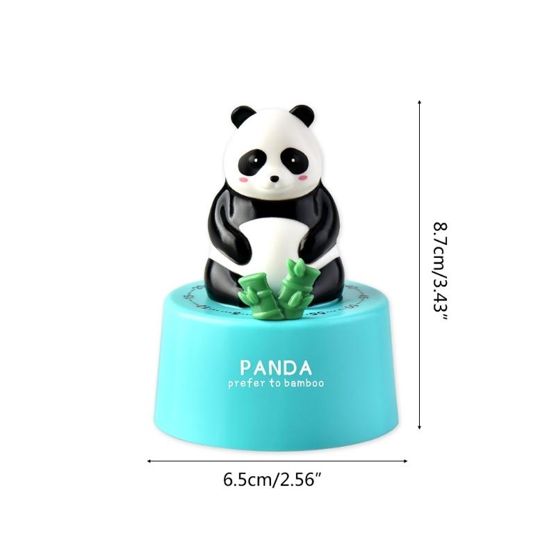 Household Kitchen Timer Cute Panda Cooking Baking Timers Mechanical Countdown Alarm Clock Time Management Tool Kitchen