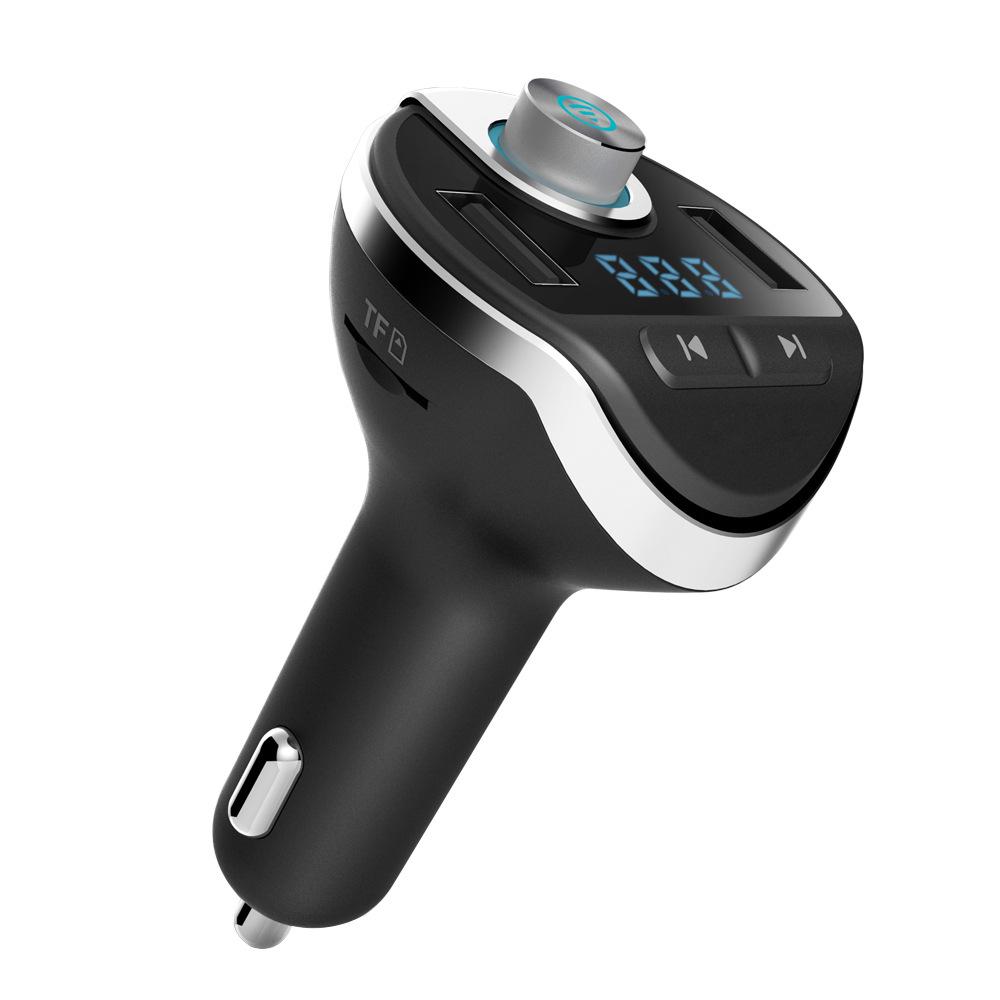T20 Car Bluetooth MP3 Music Player Car FM Transmitter Phone Hands-Free New Product in Stock