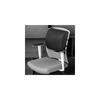 Basic Rectangular Backrest Cushion, Back Support Cushion for Office Desk Chairs, Memory Foam, Black