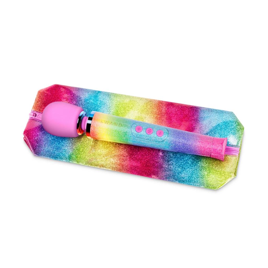 Massager - Le Wand Petite All That Glimmers Massager Rainbow Ombre
