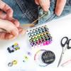 168/170pcs/set Scissors Sewing Kit Portable Needles Thread  Box Sewing Box Set  Household