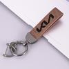 NIVG8 1Pcs New Metal Leather Car Keyring Keychain Anti-Loss Key Ring For KN Kia Rio Soul Forte Sportage Picanto Niro KN Accessories