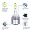 LED Araba Farları 36W 3600LM COB Otomatik Far Ampulleri H1 H3 H4 H7 H11 H13 880 9004 9005 9006 9007 Araba Stil Işıkları