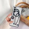 Nurse Medical Medicine Health Heart Stethoscope Phone Case For Samsung Galaxy S24 S23 Ultra 5G S26 S21 FE S25 5G S22 Plus Covers