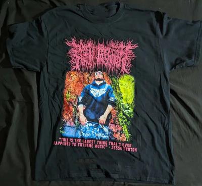 PeelingFlesh Camiseta Negra Algodón Talla Completa Unisex S-5XL VK120 Camiseta Unisex