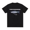 Funny Fish Diagram Meme Graphic T Shirt Unisex Women Retro High Quality Fashion Tshirts Tops Casual  Cotton Oversized Tshirt