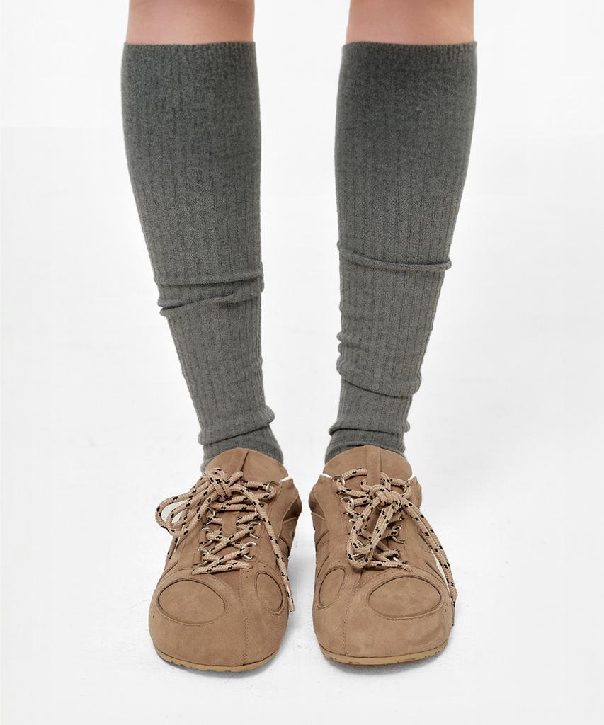 Margesherwood Winona Classic Suede Sneakers_Beige