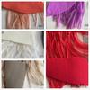 1Meter Natural Fluffy Ostrich Feathers Trim 8-10Cm Red Ostrich Plumes Craft Ribbon For Wedding Dress Sewing Clothing Decoration