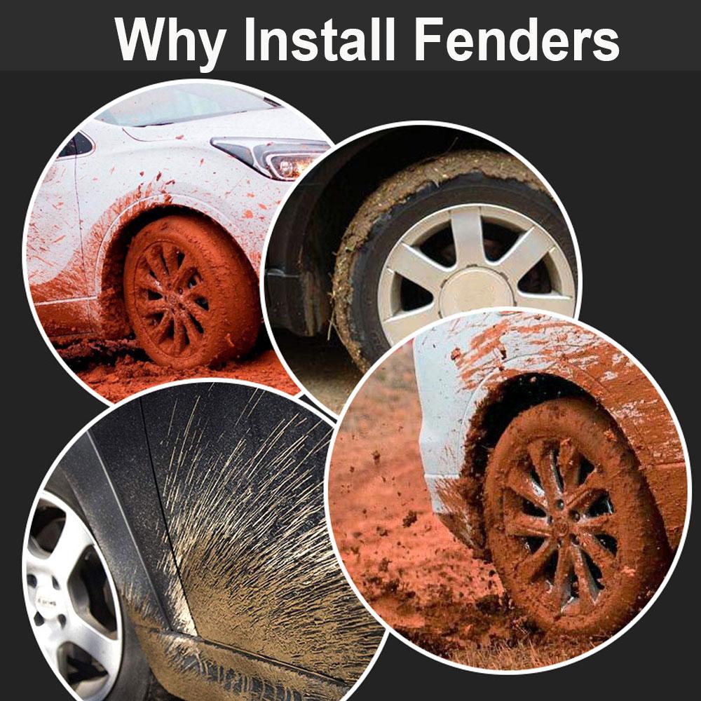 Car Mudguards For Renault Duster HM Koleos Captur Samsung Latitude KZE K ZE Accessories Mud Flaps Splash Guards Fender