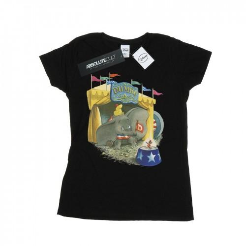 

Disney Womens/Ladies Dumbo Circus Cotton T-Shirt білий