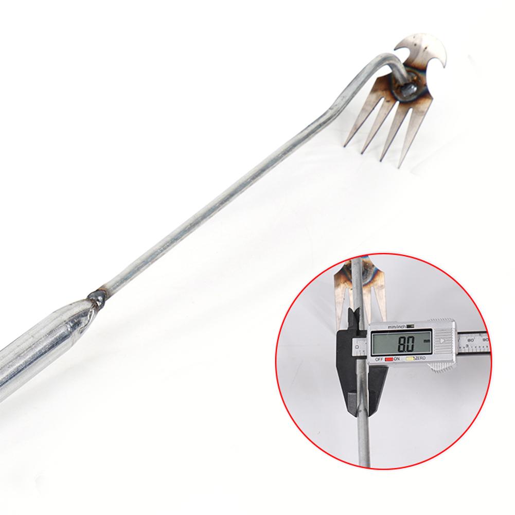 4 Teeth,30/50cm Long Handle Weeding Artifact Uprooting,Weeding Tool,Steel Forged Weed Puller Weeder,Hand Weeder Tool for Garden