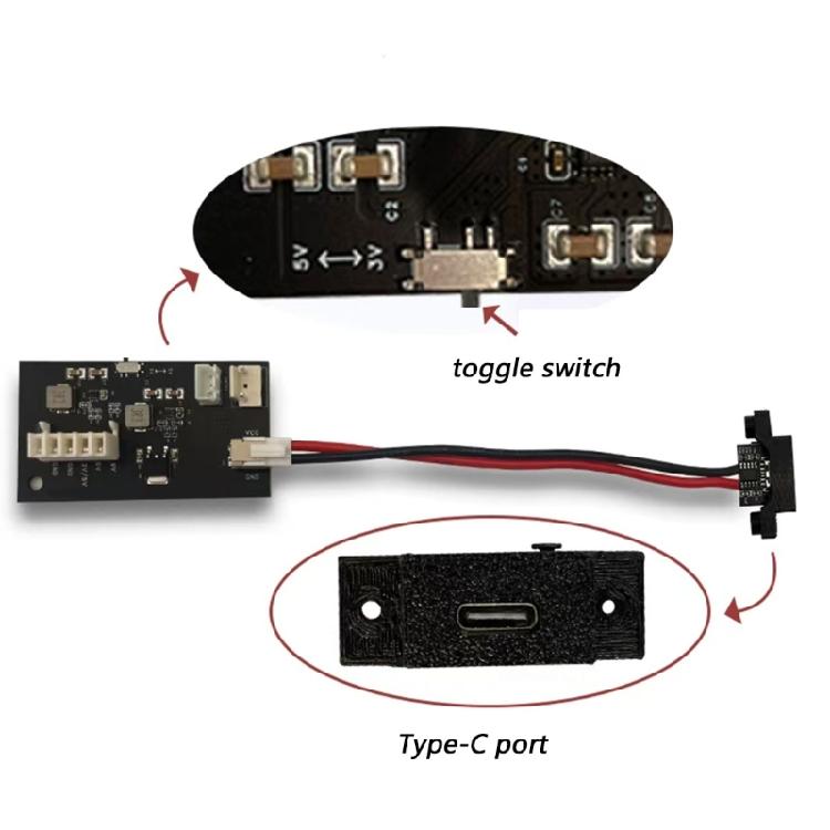 Low Power Consumption Power Supply Board 15V 3A Modification Power Board Module Easy Installation