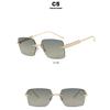 Ladies Sunglasses, Threaded Frameless Trimmed Sunglasses, Stylish Square Sunglasses