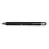 Pilot FriXion Ball Knock Ballpoint Set of PLFBK230EF10B Pen, 0.5mm, Black, 10,